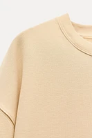 SOFT HEAVY COTTON SWEATSHIRT