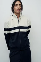 ZIP SWEATSHIRT