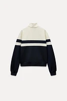 ZIP SWEATSHIRT