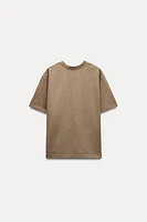 WASHED EFFECT OVERSIZED T-SHIRT