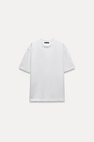 WASHED EFFECT OVERSIZED T-SHIRT