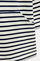 STRIPED HEAVY COTTON T-SHIRT