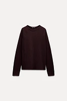 LONG SLEEVE COTTON T-SHIRT