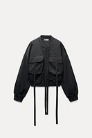 WASHED CARGO JACKET