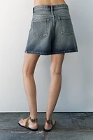 MID WAIST DENIM SHORTS ZW COLLECTION