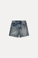 MID WAIST DENIM SHORTS ZW COLLECTION