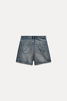 MID WAIST DENIM SHORTS ZW COLLECTION