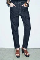 ZW COLLECTION RELAXED SLIM FIT MID-RISE JEANS