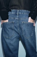 RELAXED MID WAIST SLIM JEANS ZW COLLECTION