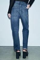 RELAXED MID WAIST SLIM JEANS ZW COLLECTION