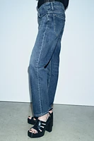 RELAXED MID WAIST SLIM JEANS ZW COLLECTION