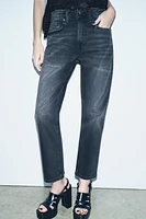 RELAXED MID WAIST SLIM JEANS ZW COLLECTION