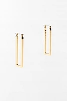 LONG RECTANGULAR EARRINGS