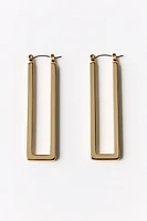 LONG RECTANGULAR EARRINGS