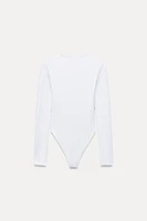 LONG SLEEVE POLYAMIDE BODYSUIT