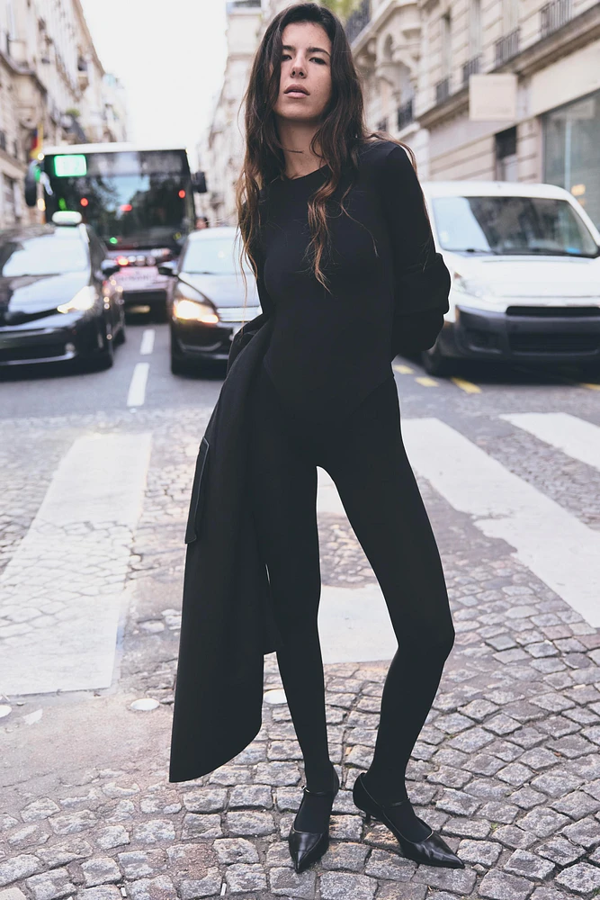 LONG SLEEVE POLYAMIDE BODYSUIT