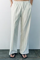 STRIPED RUSTIC PANTS