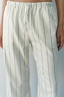 STRIPED RUSTIC PANTS