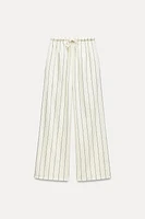 STRIPED RUSTIC PANTS