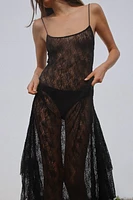 LONG LACE DRESS