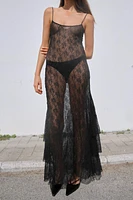 LONG LACE DRESS