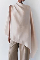 ASYMMETRIC FLOWY CAPE ZW COLLECTION