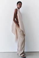 ASYMMETRIC FLOWY CAPE ZW COLLECTION