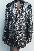 SHORT SEQUIN DRESS