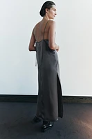 SATIN SLIP DRESS