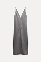 SATIN SLIP DRESS