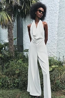 LONG CREPE JUMPSUIT