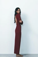 DRAPED LONG DRESS