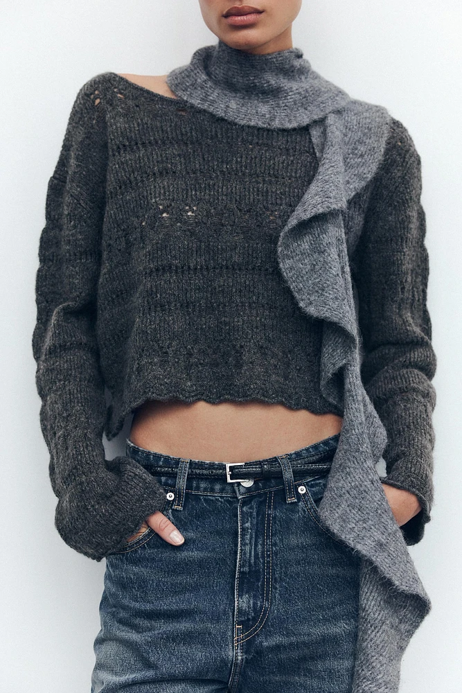 SOFT CROCHET SWEATER