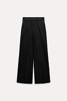 SIDE STRIPE WIDE LEG PANTS