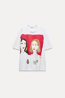 GIRLS PRINT T-SHIRT