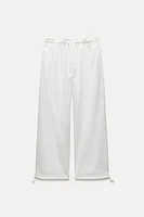 ZW COLLECTION LOOSE TIE PANTS