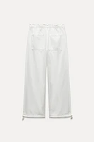 ZW COLLECTION LOOSE TIE PANTS