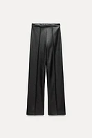 FAUX LEATHER PANTS