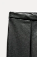 FAUX LEATHER PANTS