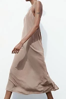 LONG SLIP STYLE DRESS