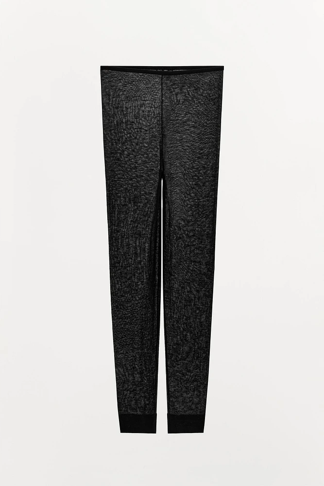 100% WOOL LEGGINGS