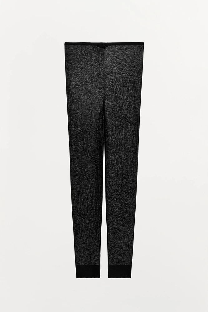 100% WOOL LEGGINGS