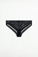 COMBINATION MESH PANTIES