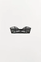 TULLE BANDEAU BRALETTE