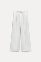 FLOWY PLEATED PANTS