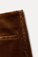 CORDUROY MINI SKIRT