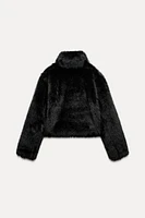 FAUX FUR SHORT COAT