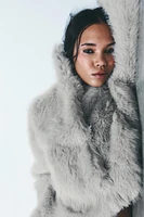 FAUX FUR SHORT COAT