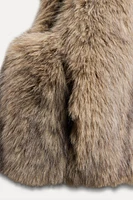 FAUX FUR VEST