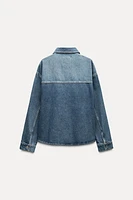 TRF DENIM OVERSHIRT